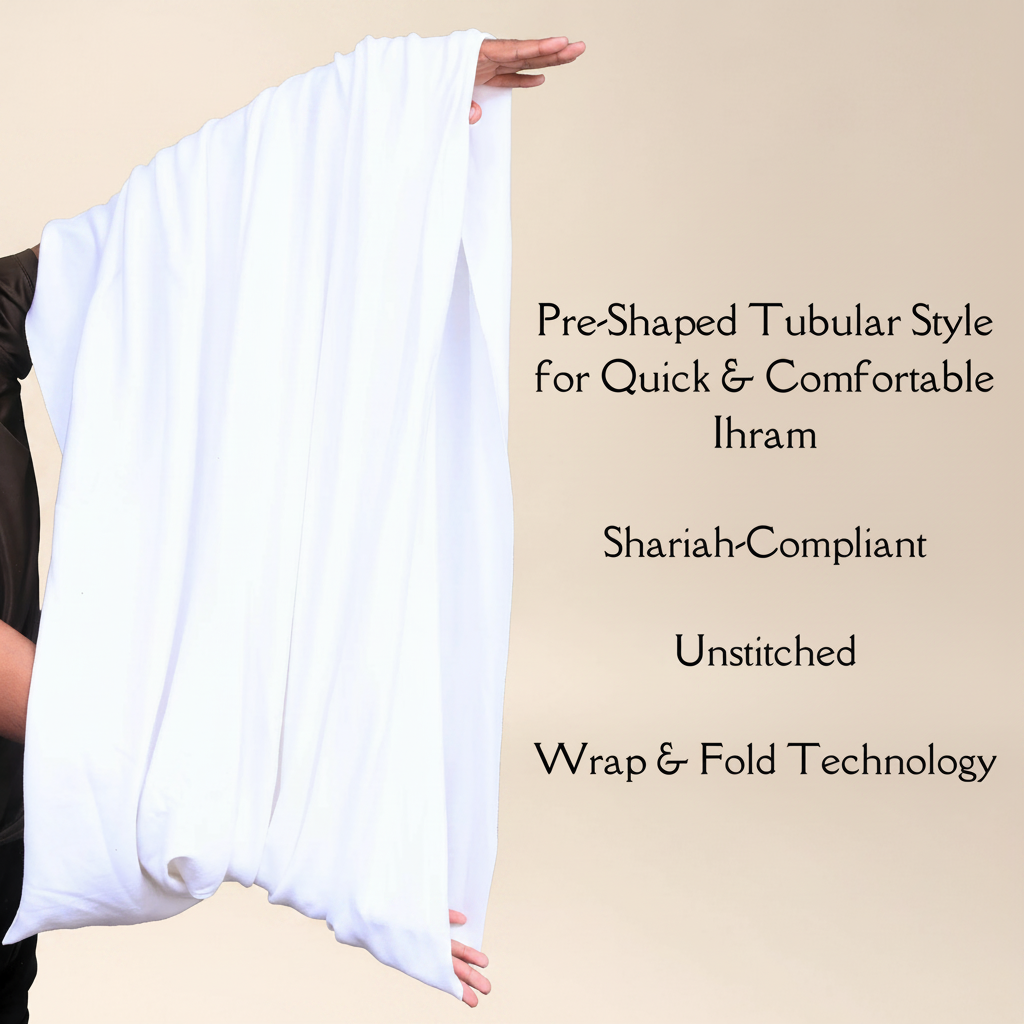 5 in 1  TUBULAR Ihram kit